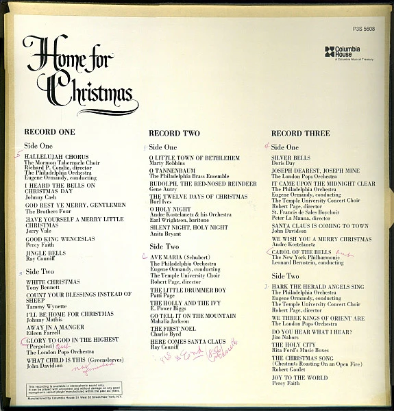 Various - Home For Christmas (3xLP, Comp, Club, Ter + Box) (Very Good Plus (VG+)) - Image 2
