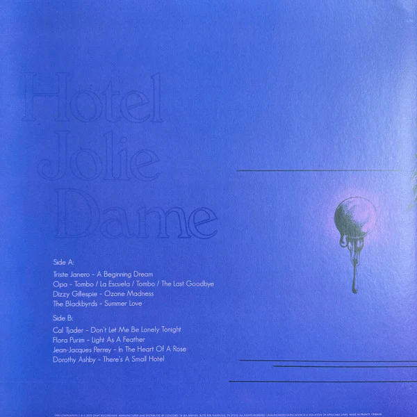 Various - Hotel Jolie Dame (LP, RSD, Comp, Ora) (Near Mint (NM or M-)) - Image 2