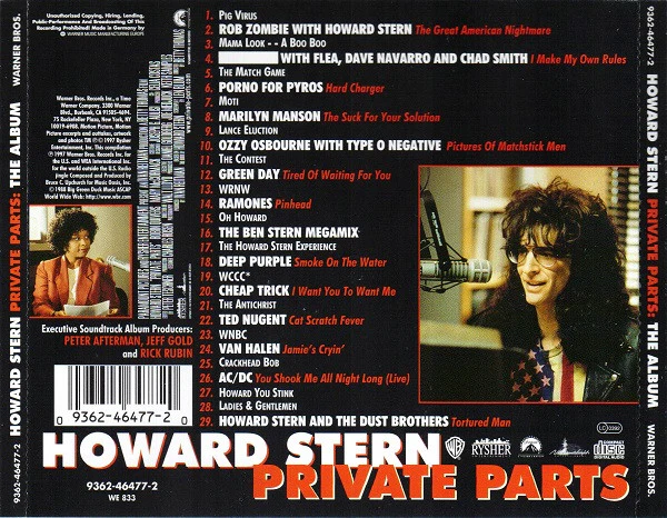 Various - Howard Stern: Private Parts (The Album) (CD, Comp) (Near Mint (NM or M-)) - Image 4