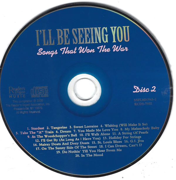 Various - I'll Be Seeing You - Songs That Won The War (5xCD, Comp) (Near Mint (NM or M-)) - Image 5