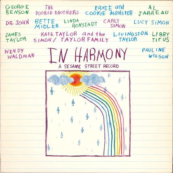 Various - In Harmony - A Sesame Street Record (LP, Comp) (Near Mint (NM or M-))
