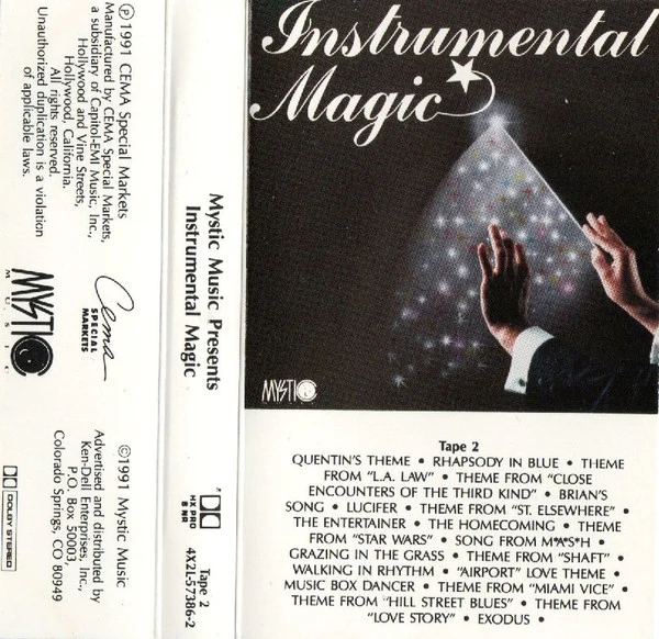 Various - Instrumental Magic (2xCass, Comp) (Near Mint (NM or M-))