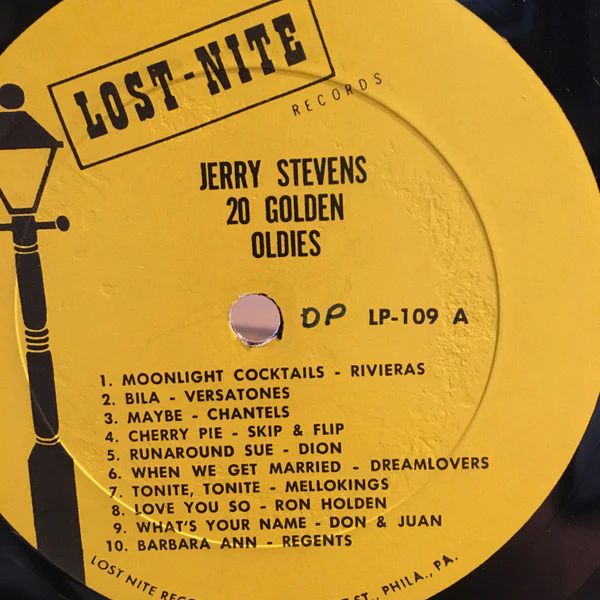 Various - Jerry Stevens 20 Golden Oldies (LP, Comp) (Very Good (VG)) - Image 3
