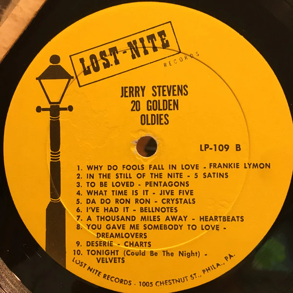Various - Jerry Stevens 20 Golden Oldies (LP, Comp) (Very Good (VG)) - Image 4