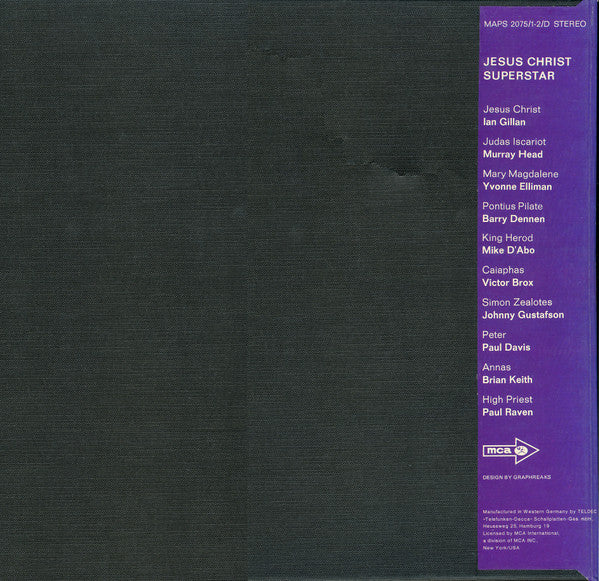 Various - Jesus Christ Superstar (2xLP, Album + Box, Boo) (Near Mint (NM or M-)) - Image 2