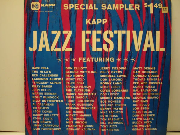 Various - Kapp Jazz Festival (LP, Comp, Mono, Smplr) (Very Good (VG))