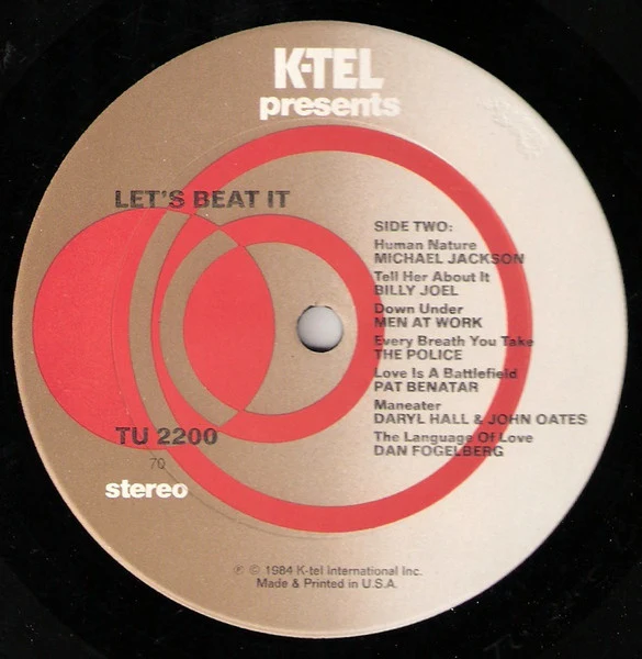 Various - Let's Beat It (LP, Comp, 70 ) (Near Mint (NM or M-)) - Image 4