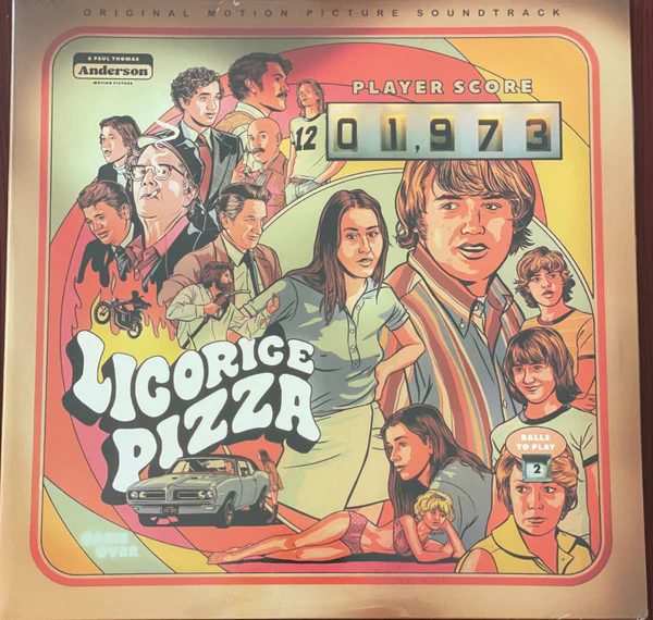 Various - Licorice Pizza (Original Motion Picture Soundtrack) (2xLP, Comp, Ltd, Red) NEW & SEALED