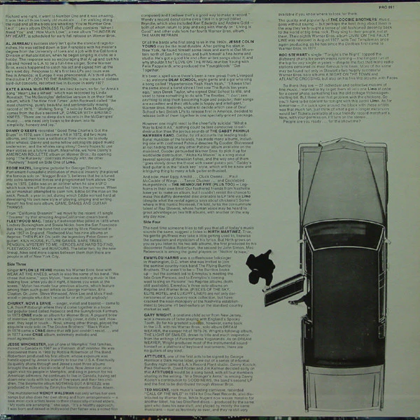 Various - Limo (2xLP, Comp, Promo, RP, All) (Near Mint (NM or M-)) - Image 3