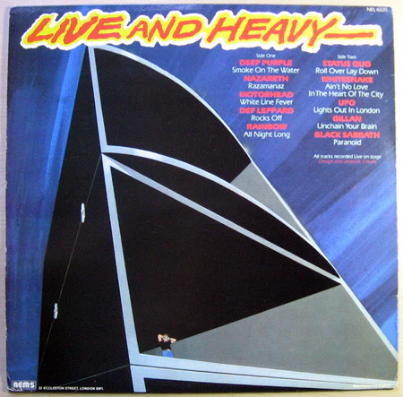 Various - Live And Heavy (LP, Comp) (Very Good (VG)) - Image 2