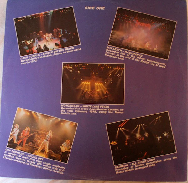 Various - Live And Heavy (LP, Comp) (Very Good (VG)) - Image 5
