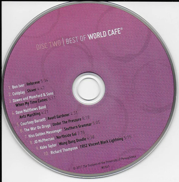 Various - Live At The World Cafe 25th Anniversary Edition Volume 41 (2xCD, Comp, Smplr) (Mint (M)) - Image 4