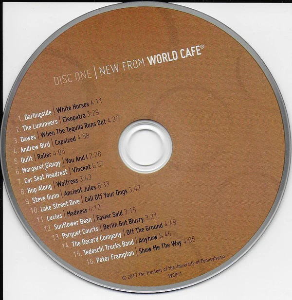 Various - Live At The World Cafe 25th Anniversary Edition Volume 41 (2xCD, Comp, Smplr) (Near Mint (NM or M-)) - Image 3