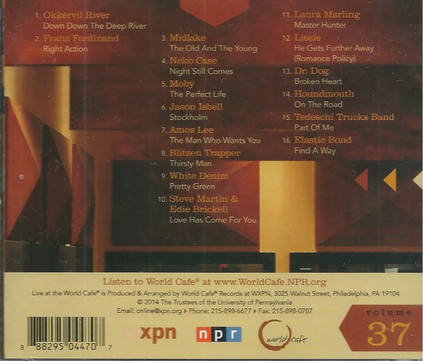 Various - Live At The World Cafe Volume 37 (CD, Comp) (Very Good Plus (VG+)) - Image 3