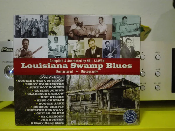 Various - Louisiana Swamp Blues (4xCD, Comp, RM) (Near Mint (NM or M-)) - Image 2