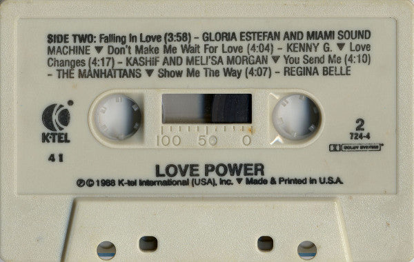 Various - Love Power (Cass, Comp, Dol) (Near Mint (NM or M-)) - Image 4