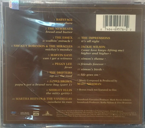 Various, Marc Shaiman - Simon Birch. Music From The Motion Picture (CD, Album) (Near Mint (NM or M-)) - Image 2