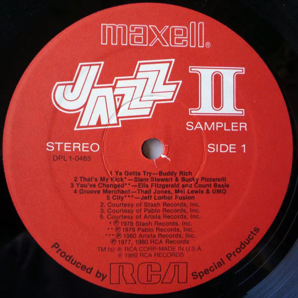 Various - Maxell Jazz II Sampler (LP, Ltd, Smplr, Gat) (Very Good Plus (VG+)) - Image 5