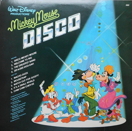 Various - Mickey Mouse Disco (LP, Album, RP) (Very Good Plus (VG+)) - Image 2
