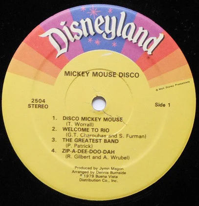 Various - Mickey Mouse Disco (LP, Album, RP) (Very Good Plus (VG+)) - Image 3