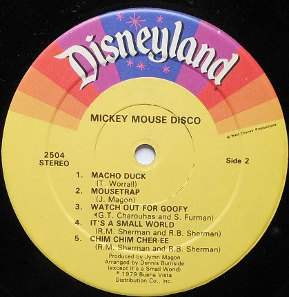 Various - Mickey Mouse Disco (LP, Album, RP) (Very Good Plus (VG+)) - Image 4