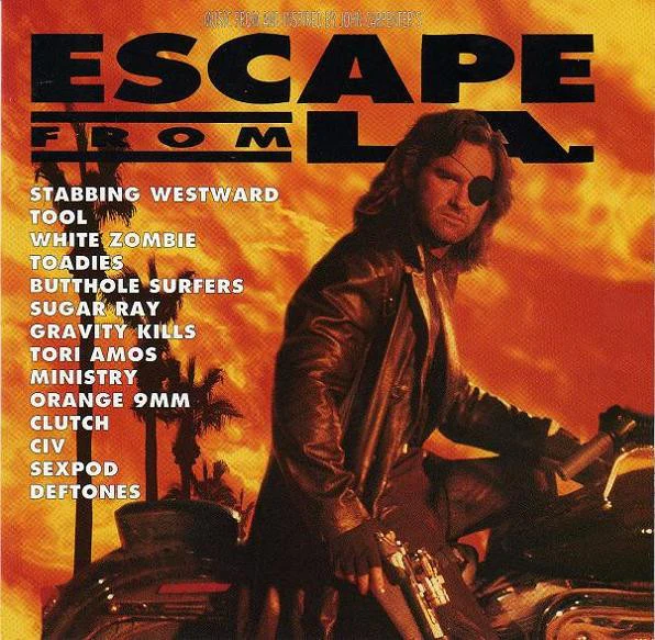 Various - Music From And Inspired By John Carpenter's Escape From L.A. (CD, Comp) (Near Mint (NM or M-))