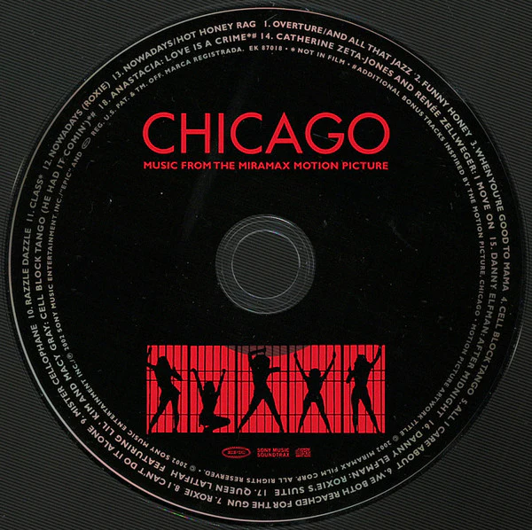 Various - Music From The Miramax Motion Picture Chicago (CD, Album + DVD-V, NTSC + Ltd, S/Edition) (Very Good Plus (VG+)) - Image 3