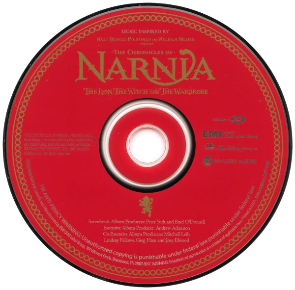 Various - Music Inspired By The Chronicles Of Narnia: The Lion, The Witch And The Wardrobe (CD, Comp, Enh) (Mint (M)) - Image 3