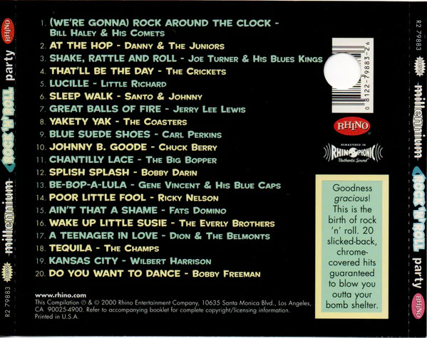 Various - New Millennium Rock 'N' Roll Party (CD, Comp) (Near Mint (NM or M-)) - Image 2