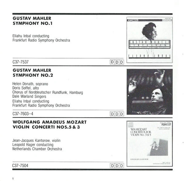 Various - New Releases Classical Sampler 1985 / 1986 (CD, Promo, Smplr) (Very Good Plus (VG+)) - Image 4