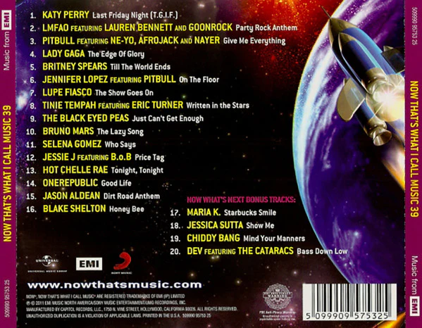 Various - Now That's What I Call Music! 39 (CD, Comp) (Very Good Plus (VG+)) - Image 2
