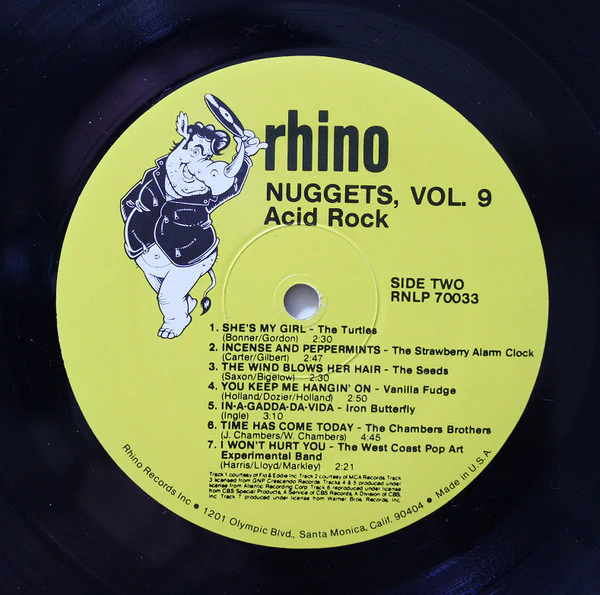 Various - Nuggets Volume 9: Acid Rock (LP, Comp, Mono, Rai) (Very Good (VG)) - Image 4