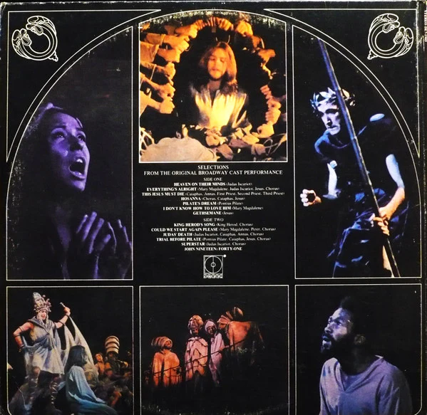 Various - Original Broadway Cast - Jesus Christ Superstar (LP, Album, Gat) (Very Good Plus (VG+)) - Image 2