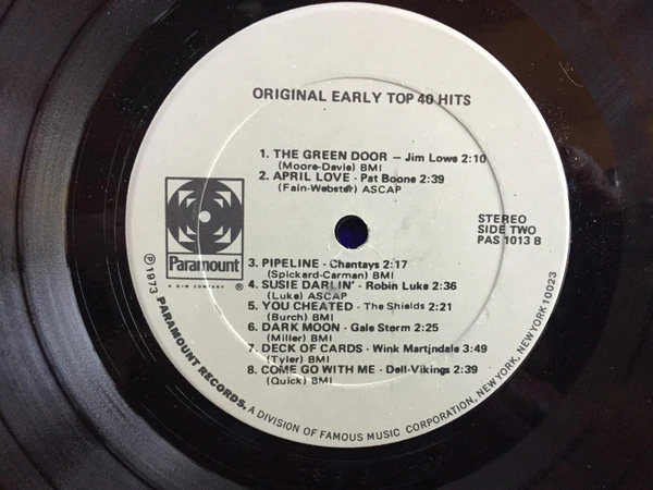 Various - Original Early Top 40 Hits (2xLP, Comp) (Very Good (VG)) - Image 4