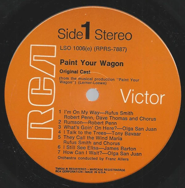 Various - Paint Your Wagon (LP, Album, RE) OLD NEW STOCK SEALED - Image 3