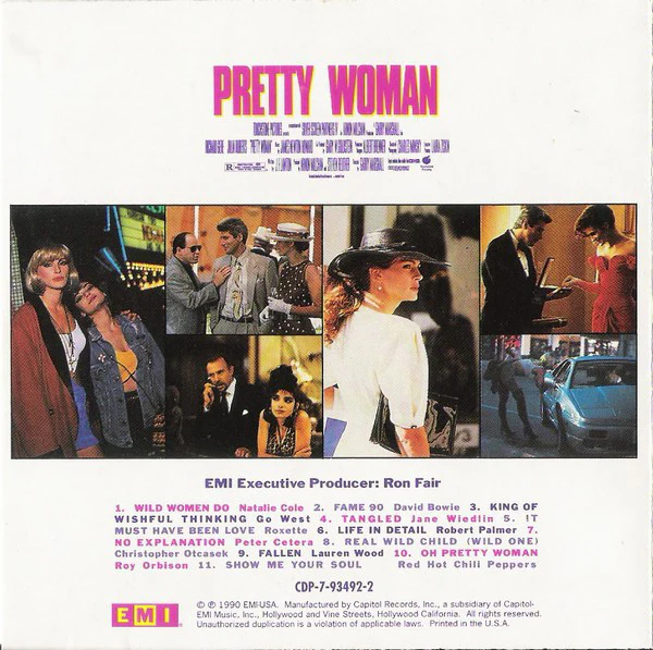 Various - Pretty Woman (Original Motion Picture Soundtrack) (CD, Comp, RE) (Very Good Plus (VG+)) - Image 2