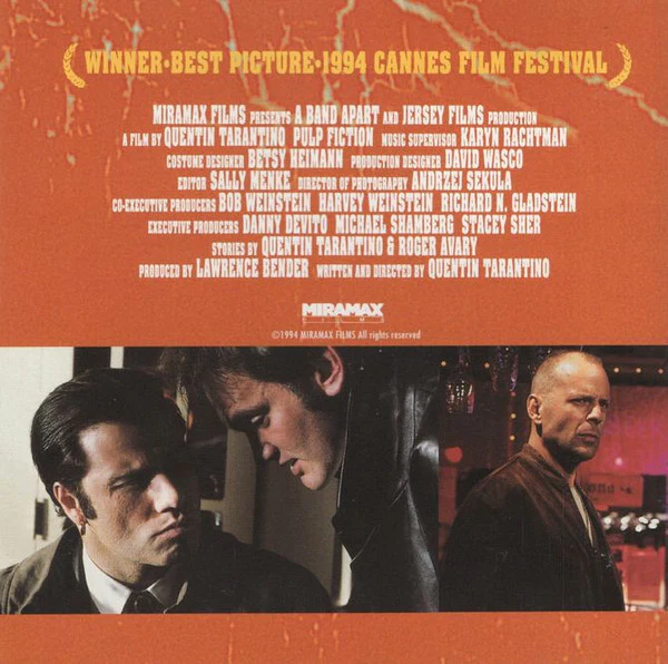 Various - Pulp Fiction (Music From The Motion Picture) (CD, Comp) (Very Good Plus (VG+)) - Image 5