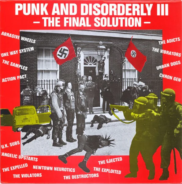 Various - Punk And Disorderly III - The Final Solution (LP, Comp, RP, Gre) (Near Mint (NM or M-))