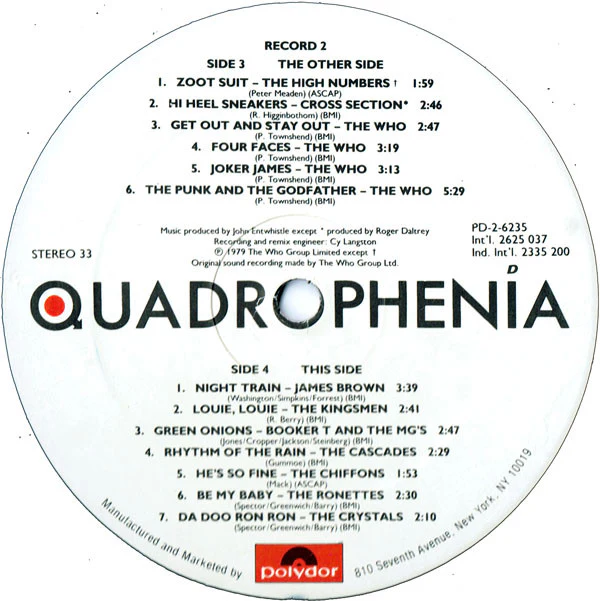 Various - Quadrophenia (2xLP, Comp) (Very Good Plus (VG+)) - Image 3