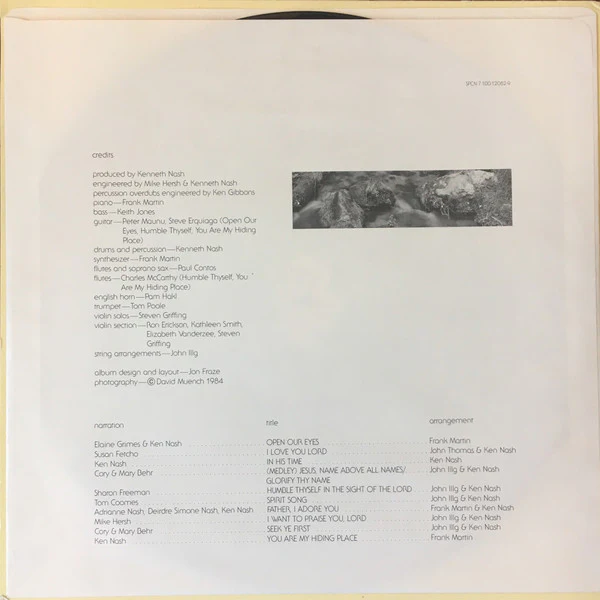 Various - Quiet Streams: Devotional Moments In Praise And Spoken Word (LP, Album) (Near Mint (NM or M-)) - Image 4