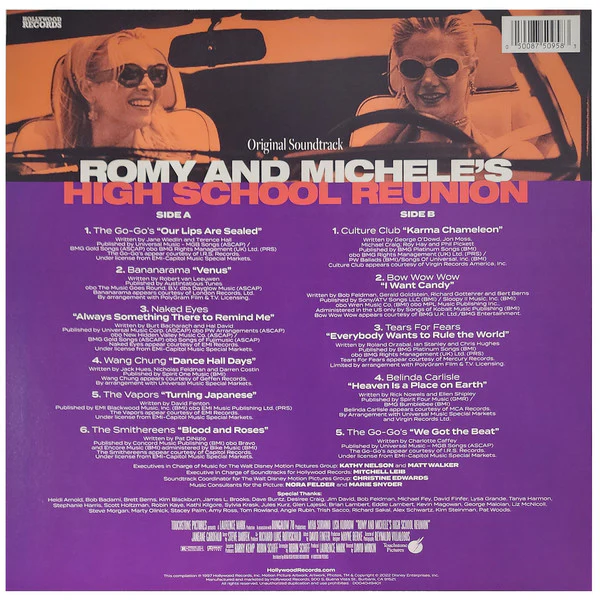 Various - Romy And Michele's High School Reunion (Original Soundtrack) (LP, Comp, Ltd, RE, Pur) (Mint (M)) NEW & SEALED - Image 4