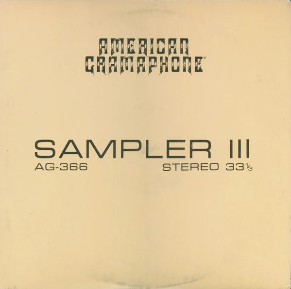Various - Sampler III (LP, Smplr) (Very Good Plus (VG+))