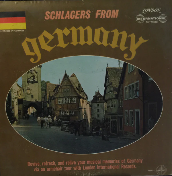 Various - Schlagers From Germany (LP, Comp) (Very Good (VG))