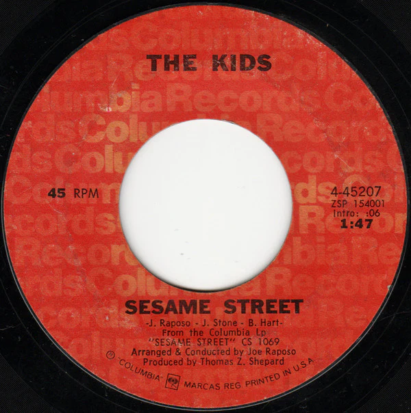Various - Sesame Street / Rubber Duckie (7", Single, Mono, Pit) (Very Good Plus (VG+))