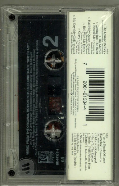 Various - Sister Act (Music From The Original Motion Picture Soundtrack) (Cass, Comp, Dol) (Near Mint (NM or M-)) - Image 3