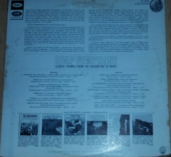 Various - Soap Symphony (Classic Themes From The Golden Age Of Radio) (LP, Comp) (Very Good (VG)) - Image 2