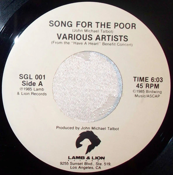 Various - Song For The Poor (7", Single) (Very Good Plus (VG+)) - Image 2