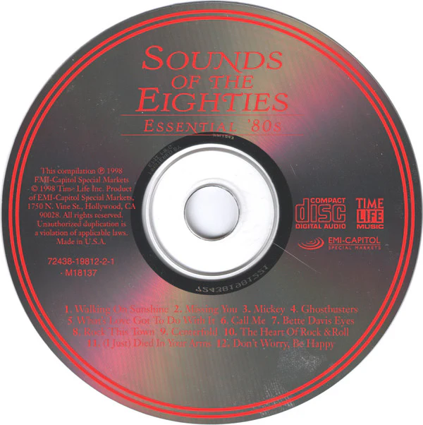 Various - Sounds Of The Eighties - Essential '80s (CD, Comp) (Near Mint (NM or M-)) - Image 3