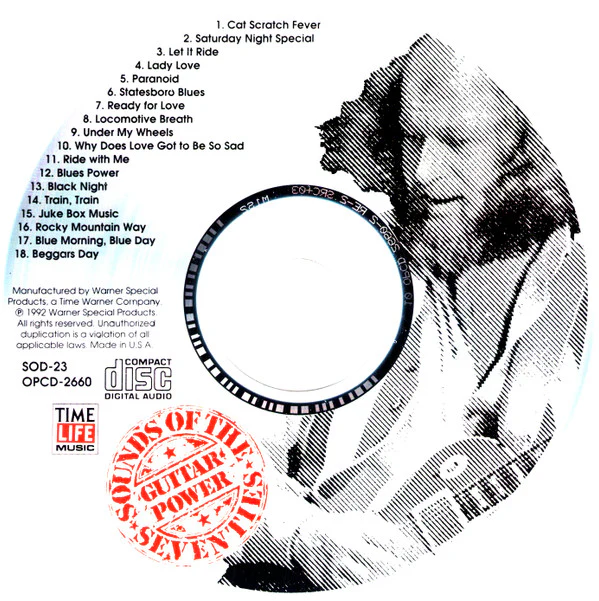 Various - Sounds Of The Seventies - Guitar Power (CD, Comp) (Near Mint (NM or M-)) - Image 3