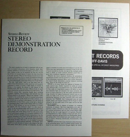 Various - Stereo Demonstration Record (LP, Album, Comp, RP) (Very Good Plus (VG+)) - Image 4